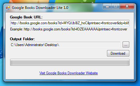 Google Book Downloader