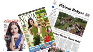 majalah tabloid koran