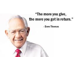 the more you give the more you get