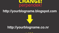 Ganti URL Blog dengan Nama Domain Sendiri (1)