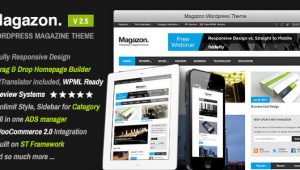 Magazon v2.5 – Themeforest Advanced, Responsive WP Magazine Theme