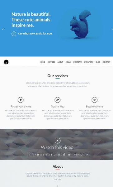 oneengine wp theme