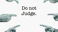 Do NOt Judge