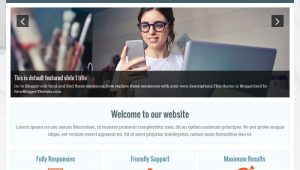 Template Toko Online Blogger SmartBiz Blogger Theme