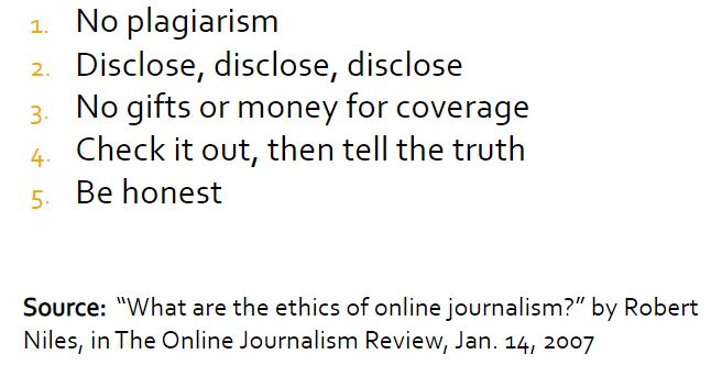 kode etik jurnalistik