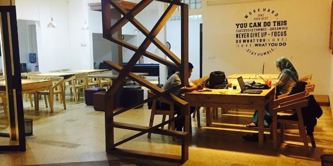 Bluepin Coworking Space Bandung