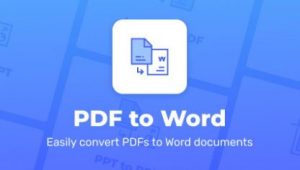 pdf to word converter