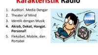 Karakteristik Radio: Personal