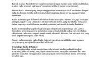 Langkah Awal Program Radio