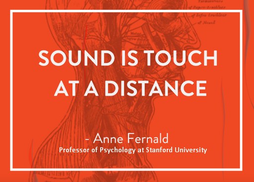 Sound is touch at a distance