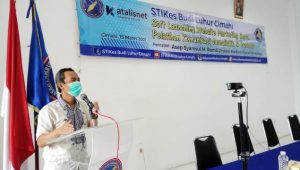 Pelatihan Komunikasi Jurnalistik dan Podcast STIKES Budi Luhur