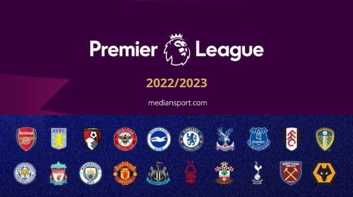 Jadwal Liga Inggris 2022-23