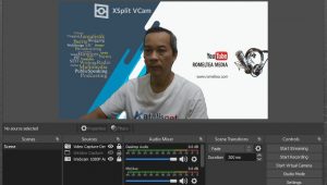 Cara Ganti Background OBS Studio Tanpa Ribet Menggunakan XSplit Vcam