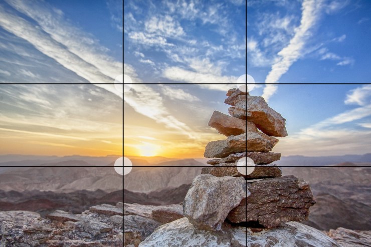 Komposisi Aturan Sepertiga Rule of Thirds