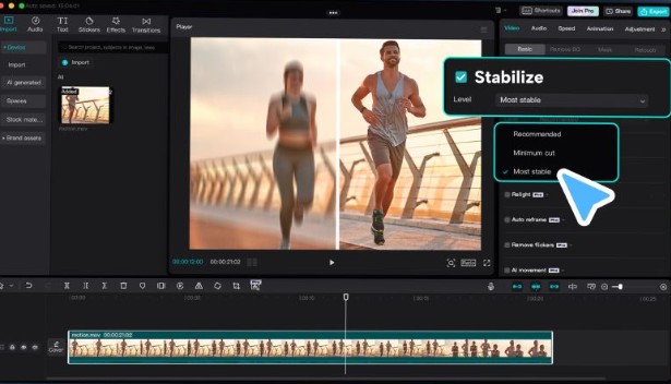 Video Stabilizer dan Ubah Background Foto