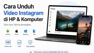 Cara Unduh Video Instagram di HP dan Komputer — Panduan Semua Perangkat