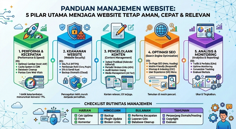 Manajemen Website